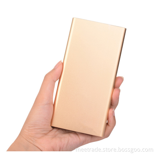 New metal case les03 smart LCD display power bank 30000mah dual usb output portable charger
